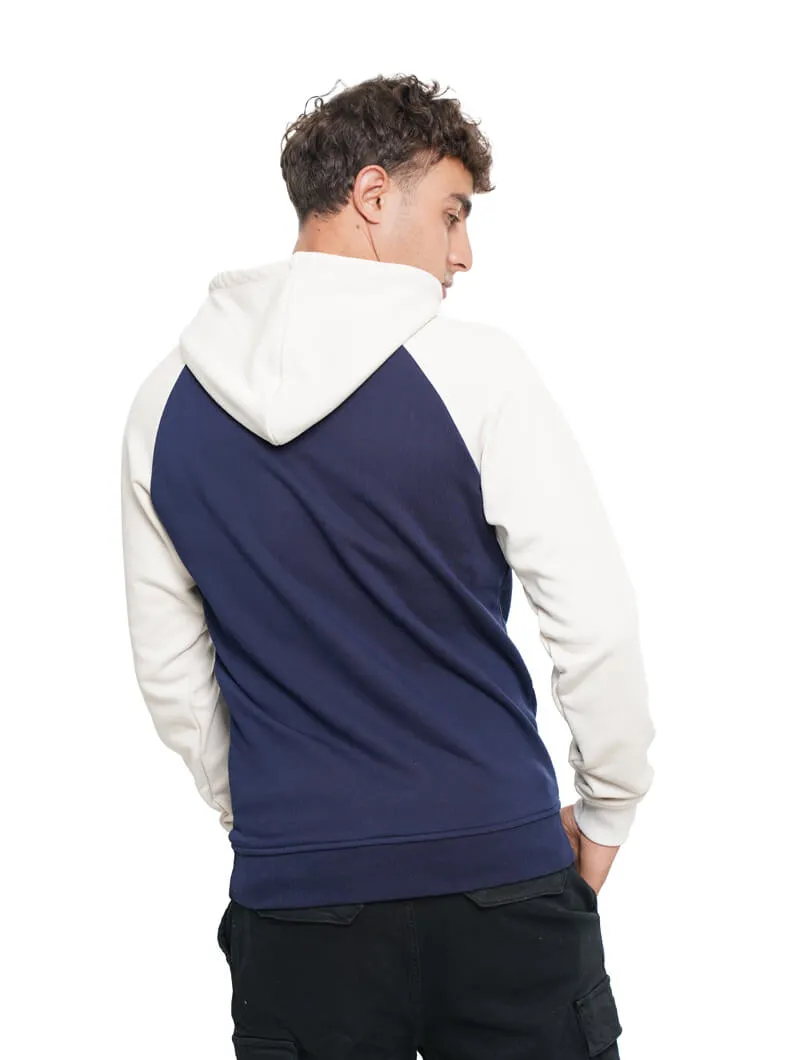 Sweat à capuche imprimé devant